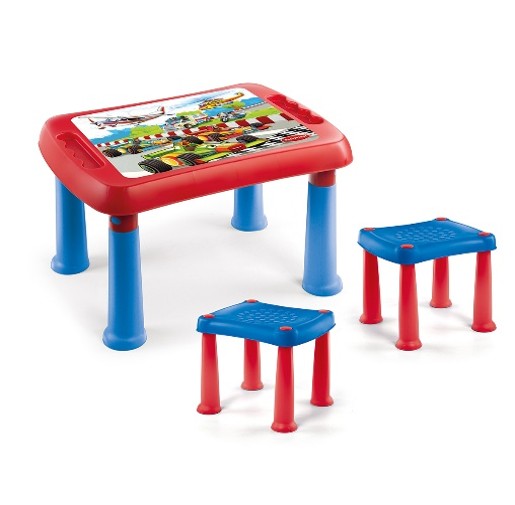 MESA POLINPLAST DECORADA