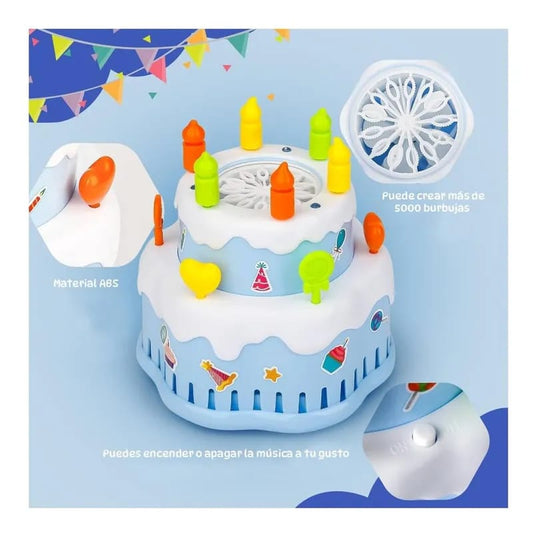 juguetes torta de burbuja automatico