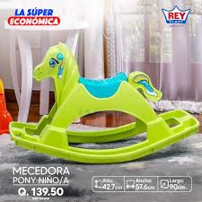 mecedora pony marca rey