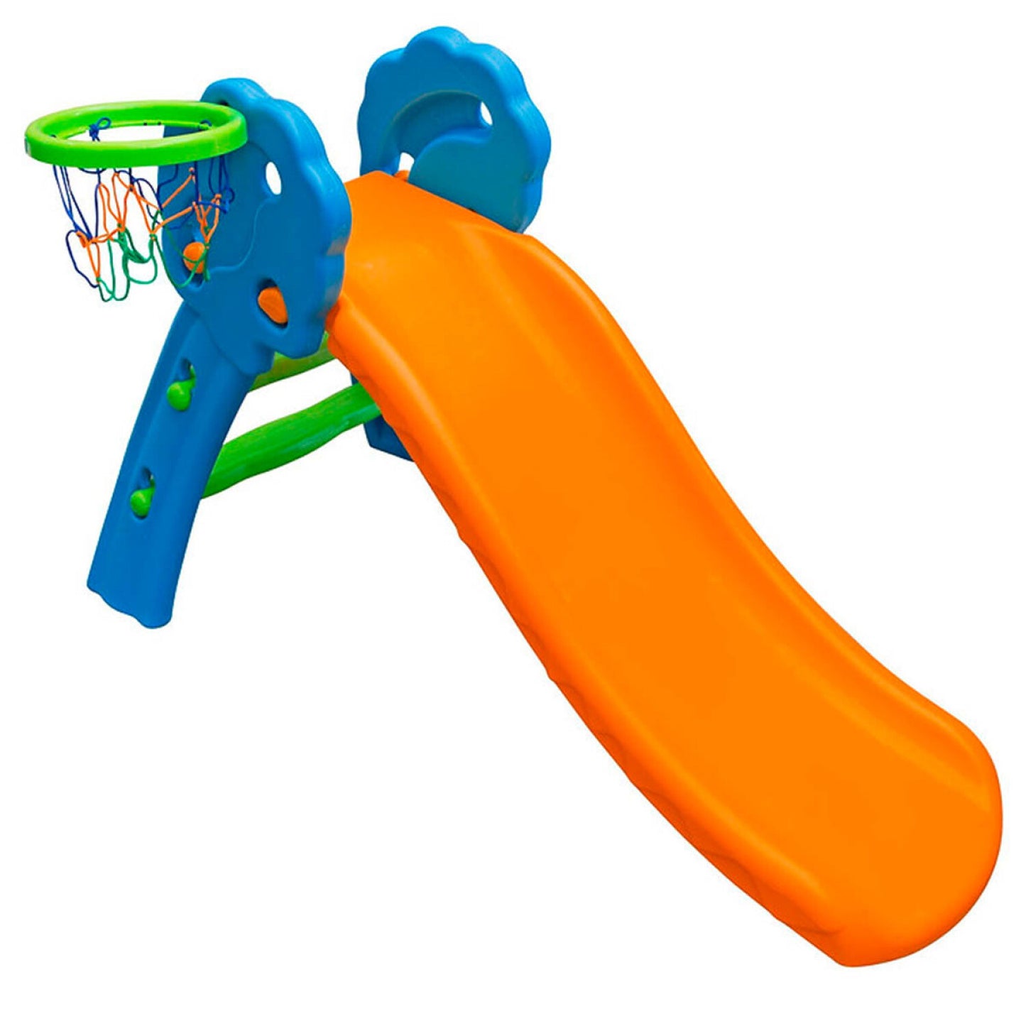 tobogan con cesto de basquet