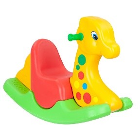 BALANCÍN INFANTIL DE JIRAFA