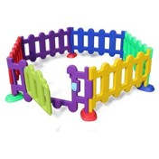 CORRAL CIRCULAR MULTICOLOR CON PATAS