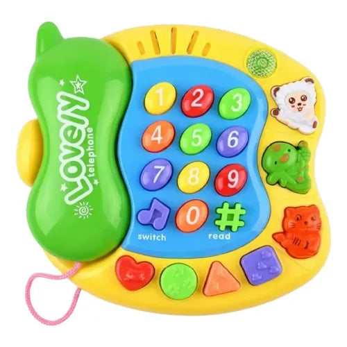 juguete didactico telefono musical