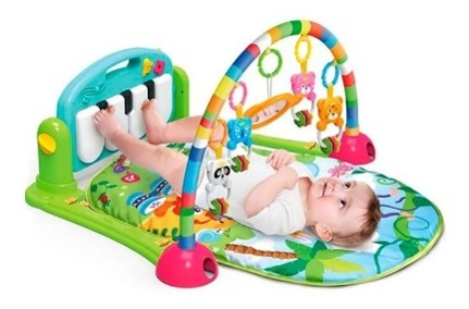 GIMNASIO DE ACTIVIDADES CON PIANO PARA BEBES