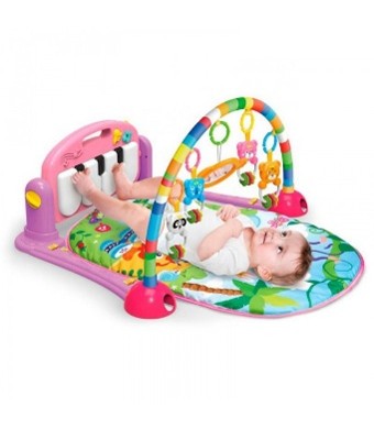 GIMNASIO DE ACTIVIDADES CON PIANO PARA BEBES