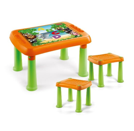 MESA POLINPLAST DECORADA