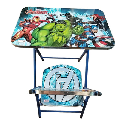 MESA CON LICENCIA Y SILLA PLEGABLE