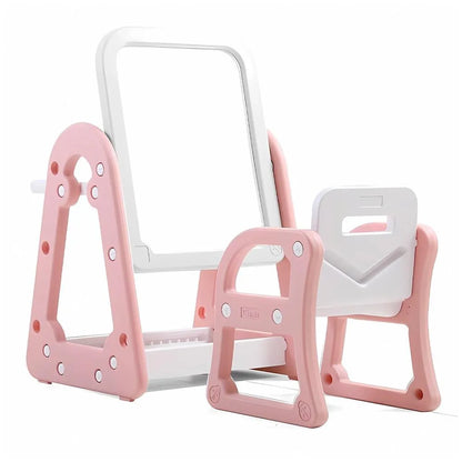 pizarra multifuncional con silla