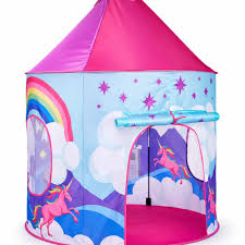 carpa casita unicornio