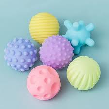 pelotas de texturas sensoriales