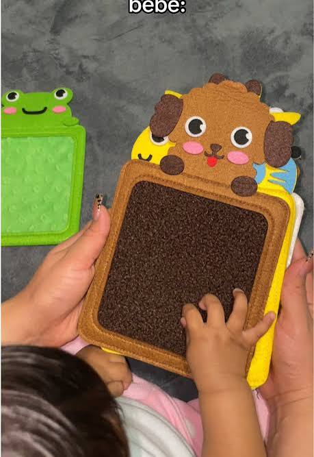 tarjetas sensoriales para bebes