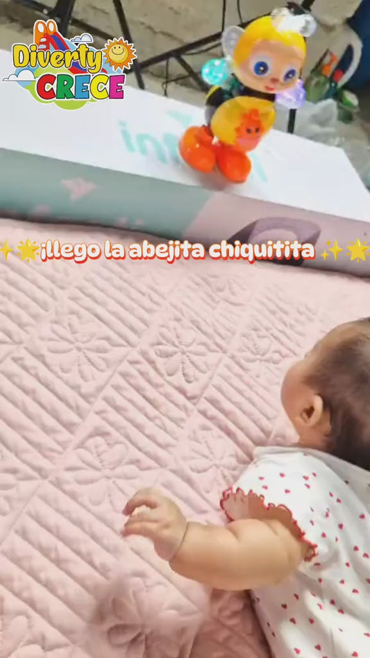 abejita chiquitita con luces interactiva