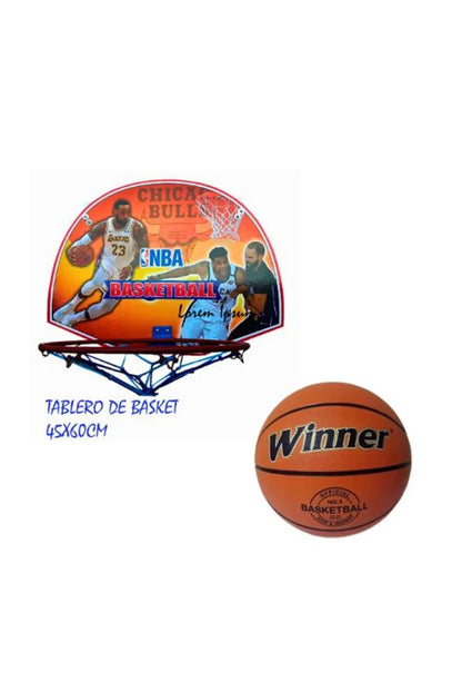 tablero de basquet